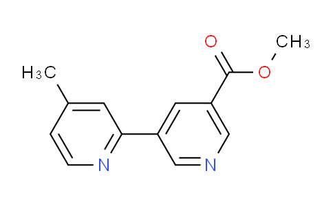 CAS No. 1346686-66-5, Methyl 4-methyl-[2,3'-bipyridine]-5'-carboxylate