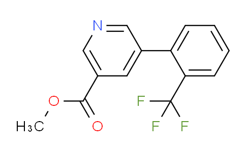 CAS No. 893740-12-0, Methyl 5-(2-(trifluoromethyl)phenyl)nicotinate