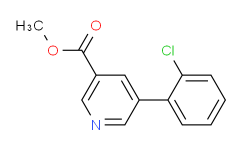CAS No. 893734-64-0, Methyl 5-(2-chlorophenyl)nicotinate