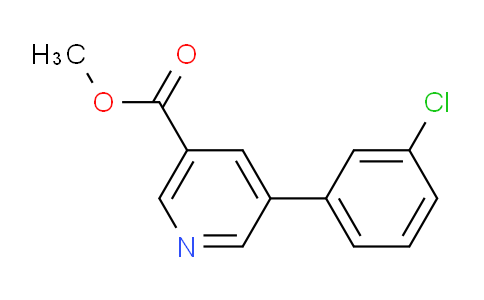 CAS No. 893734-67-3, Methyl 5-(3-chlorophenyl)nicotinate