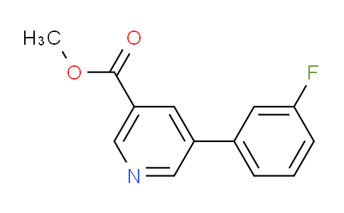 CAS No. 181705-87-3, Methyl 5-(3-fluorophenyl)nicotinate