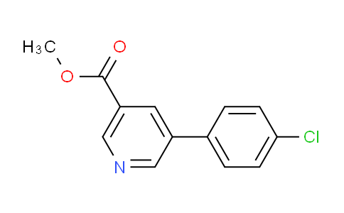 CAS No. 893734-71-9, Methyl 5-(4-chlorophenyl)nicotinate