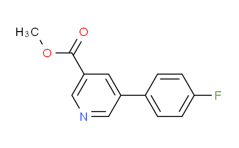 CAS No. 893734-77-5, Methyl 5-(4-fluorophenyl)nicotinate