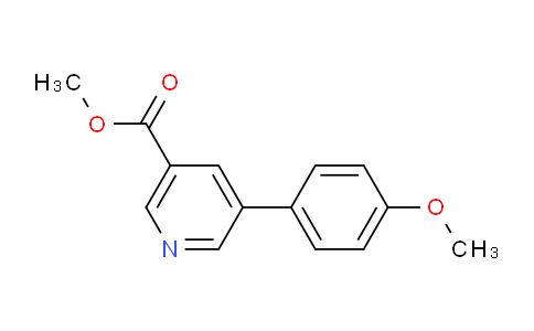 CAS No. 119289-88-2, Methyl 5-(4-methoxyphenyl)nicotinate