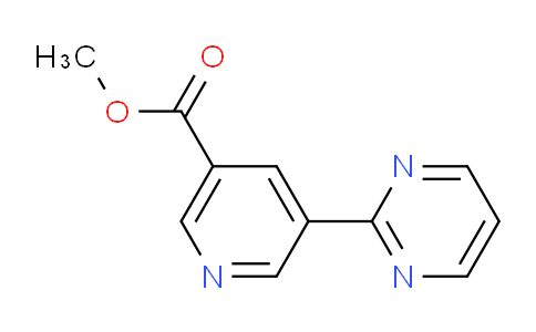 CAS No. 1237518-65-8, Methyl 5-(pyrimidin-2-yl)nicotinate