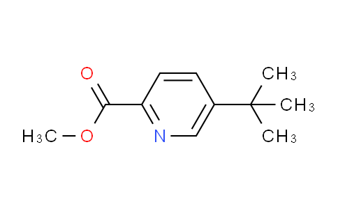 CAS No. 215436-29-6, Methyl 5-(tert-butyl)picolinate