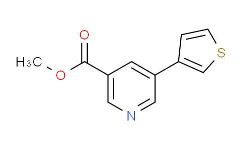 CAS No. 893735-04-1, Methyl 5-(thiophen-3-yl)nicotinate
