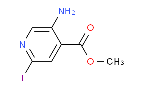 CAS No. 1242268-28-5, Methyl 5-amino-2-iodoisonicotinate