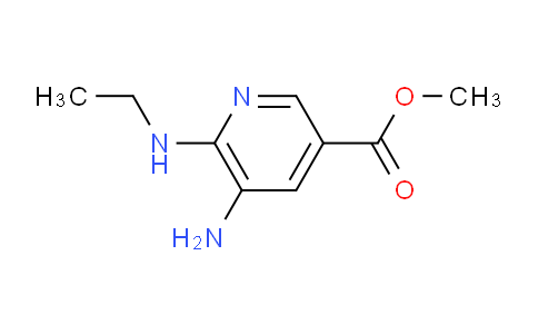 CAS No. 1820674-18-7, Methyl 5-amino-6-(ethylamino)nicotinate