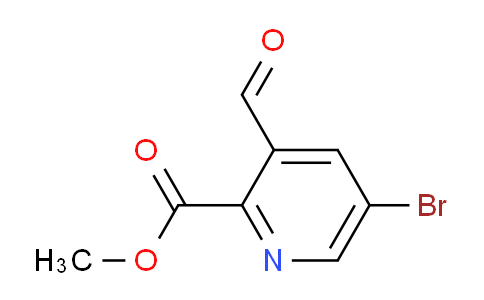 CAS No. 1360918-70-2, Methyl 5-bromo-3-formylpicolinate