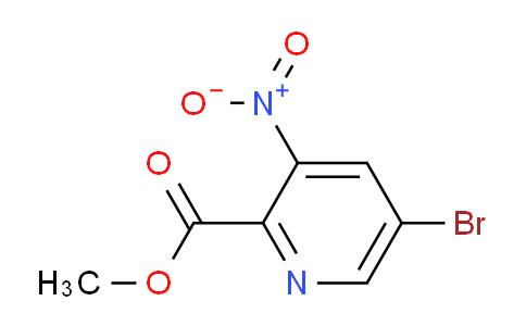 CAS No. 1211580-11-8, Methyl 5-bromo-3-nitropicolinate