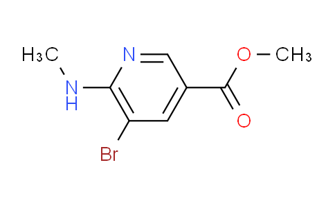 CAS No. 1244016-90-7, Methyl 5-bromo-6-(methylamino)nicotinate