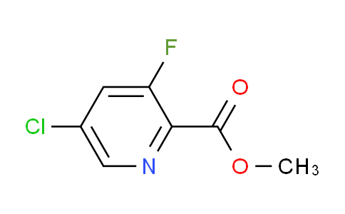 CAS No. 1200498-40-3, Methyl 5-chloro-3-fluoropicolinate