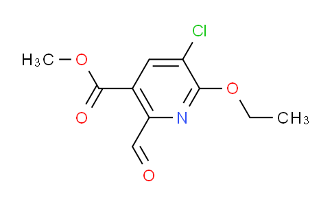 CAS No. 1779125-31-3, Methyl 5-chloro-6-ethoxy-2-formylnicotinate