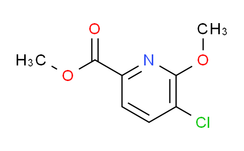 CAS No. 1214386-12-5, Methyl 5-chloro-6-methoxypicolinate