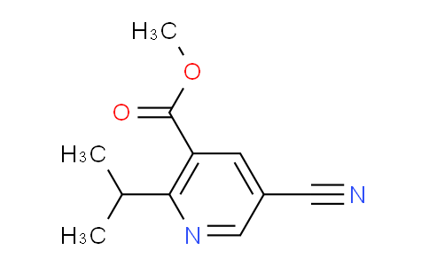 CAS No. 1707602-91-2, Methyl 5-cyano-2-isopropylnicotinate