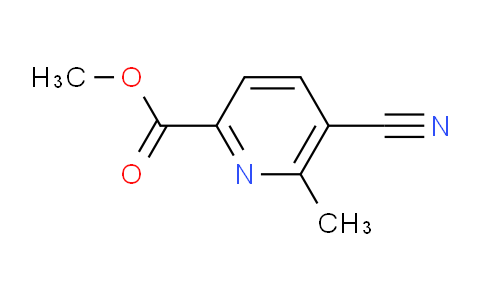 CAS No. 1256821-78-9, Methyl 5-cyano-6-methylpicolinate
