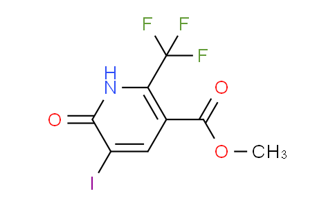 CAS No. 1706436-72-7, Methyl 5-iodo-6-oxo-2-(trifluoromethyl)-1,6-dihydropyridine-3-carboxylate