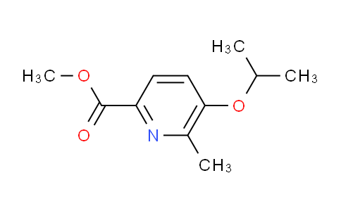 CAS No. 1392466-95-3, Methyl 5-isopropoxy-6-methylpicolinate
