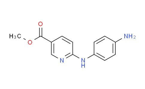 CAS No. 1334490-04-8, Methyl 6-((4-aminophenyl)amino)nicotinate