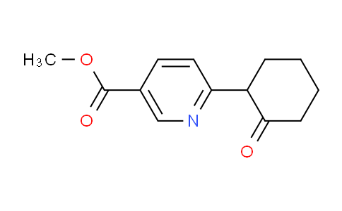 CAS No. 1420792-77-3, Methyl 6-(2-oxocyclohexyl)nicotinate