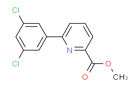 CAS No. 1361876-17-6, Methyl 6-(3,5-dichlorophenyl)picolinate