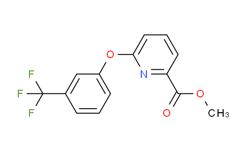 CAS No. 136227-55-9, Methyl 6-(3-(trifluoromethyl)phenoxy)picolinate
