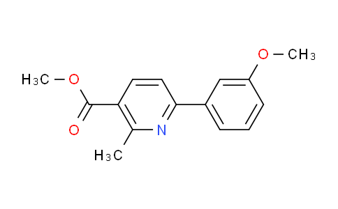 CAS No. 1432266-44-8, Methyl 6-(3-methoxyphenyl)-2-methylnicotinate
