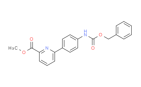 CAS No. 1381944-48-4, Methyl 6-(4-(((benzyloxy)carbonyl)amino)phenyl)picolinate
