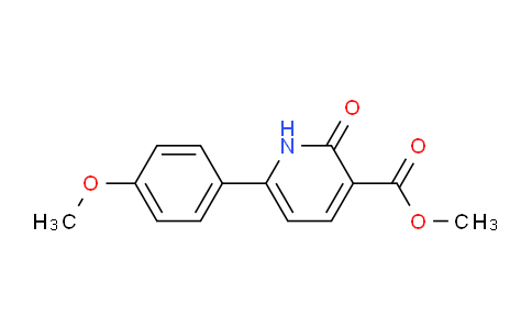 CAS No. 125031-50-7, Methyl 6-(4-methoxyphenyl)-2-oxo-1,2-dihydropyridine-3-carboxylate