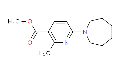 CAS No. 1355174-61-6, Methyl 6-(azepan-1-yl)-2-methylnicotinate