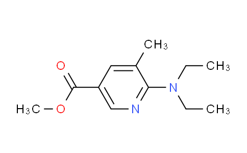 CAS No. 37444-48-7, Methyl 6-(diethylamino)-5-methylnicotinate