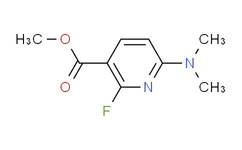 CAS No. 210697-20-4, Methyl 6-(dimethylamino)-2-fluoronicotinate