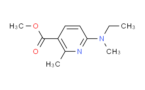CAS No. 1355218-00-6, Methyl 6-(ethyl(methyl)amino)-2-methylnicotinate