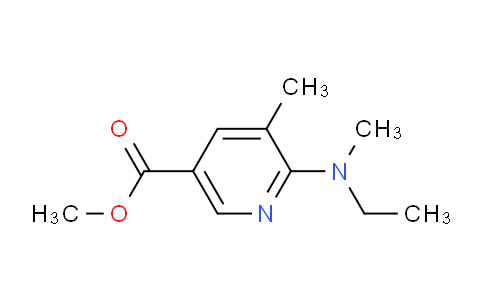 CAS No. 1355232-66-4, Methyl 6-(ethyl(methyl)amino)-5-methylnicotinate
