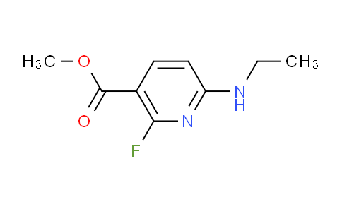CAS No. 210697-18-0, Methyl 6-(ethylamino)-2-fluoronicotinate