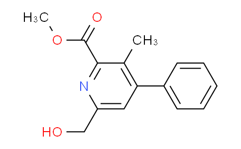 CAS No. 64034-96-4, Methyl 6-(hydroxymethyl)-3-methyl-4-phenylpicolinate