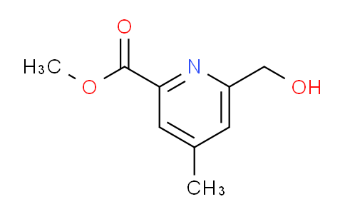 CAS No. 69971-39-7, Methyl 6-(hydroxymethyl)-4-methylpicolinate