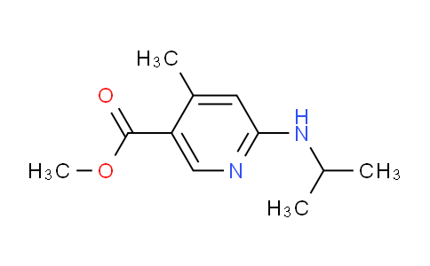 MC662783 | 1355190-38-3 | Methyl 6-(isopropylamino)-4-methylnicotinate