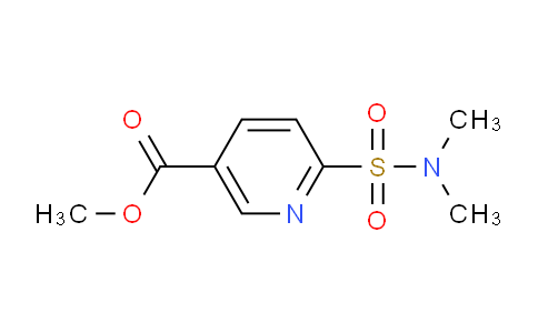 CAS No. 1334490-19-5, Methyl 6-(N,N-dimethylsulfamoyl)nicotinate
