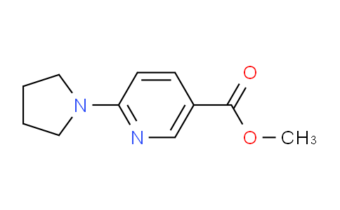 CAS No. 210963-94-3, Methyl 6-(pyrrolidin-1-yl)nicotinate