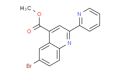 MC662821 | 5110-13-4 | Methyl 6-bromo-2-(pyridin-2-yl)quinoline-4-carboxylate