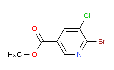 CAS No. 78686-80-3, Methyl 6-bromo-5-chloronicotinate