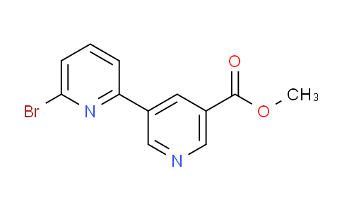 CAS No. 1346687-03-3, Methyl 6-bromo-[2,3'-bipyridine]-5'-carboxylate