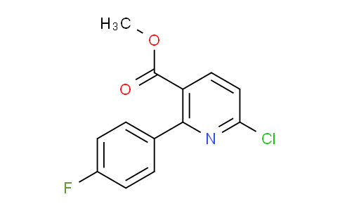 CAS No. 745833-06-1, Methyl 6-chloro-2-(4-fluorophenyl)nicotinate