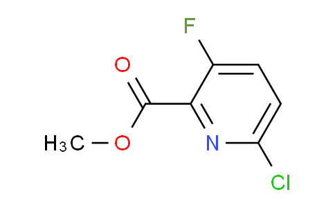 CAS No. 1030829-21-0, Methyl 6-chloro-3-fluoropicolinate