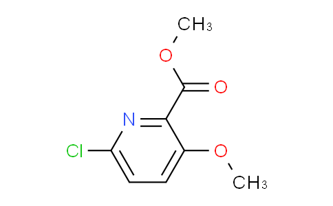CAS No. 175965-90-9, Methyl 6-chloro-3-methoxypicolinate