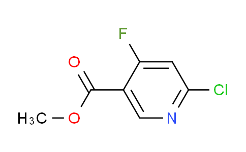 CAS No. 1256811-66-1, Methyl 6-chloro-4-fluoronicotinate