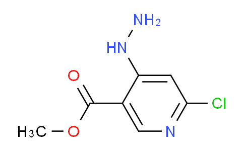 CAS No. 65973-40-2, Methyl 6-chloro-4-hydrazinylnicotinate