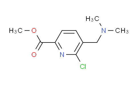 CAS No. 1956385-01-5, Methyl 6-chloro-5-((dimethylamino)methyl)picolinate